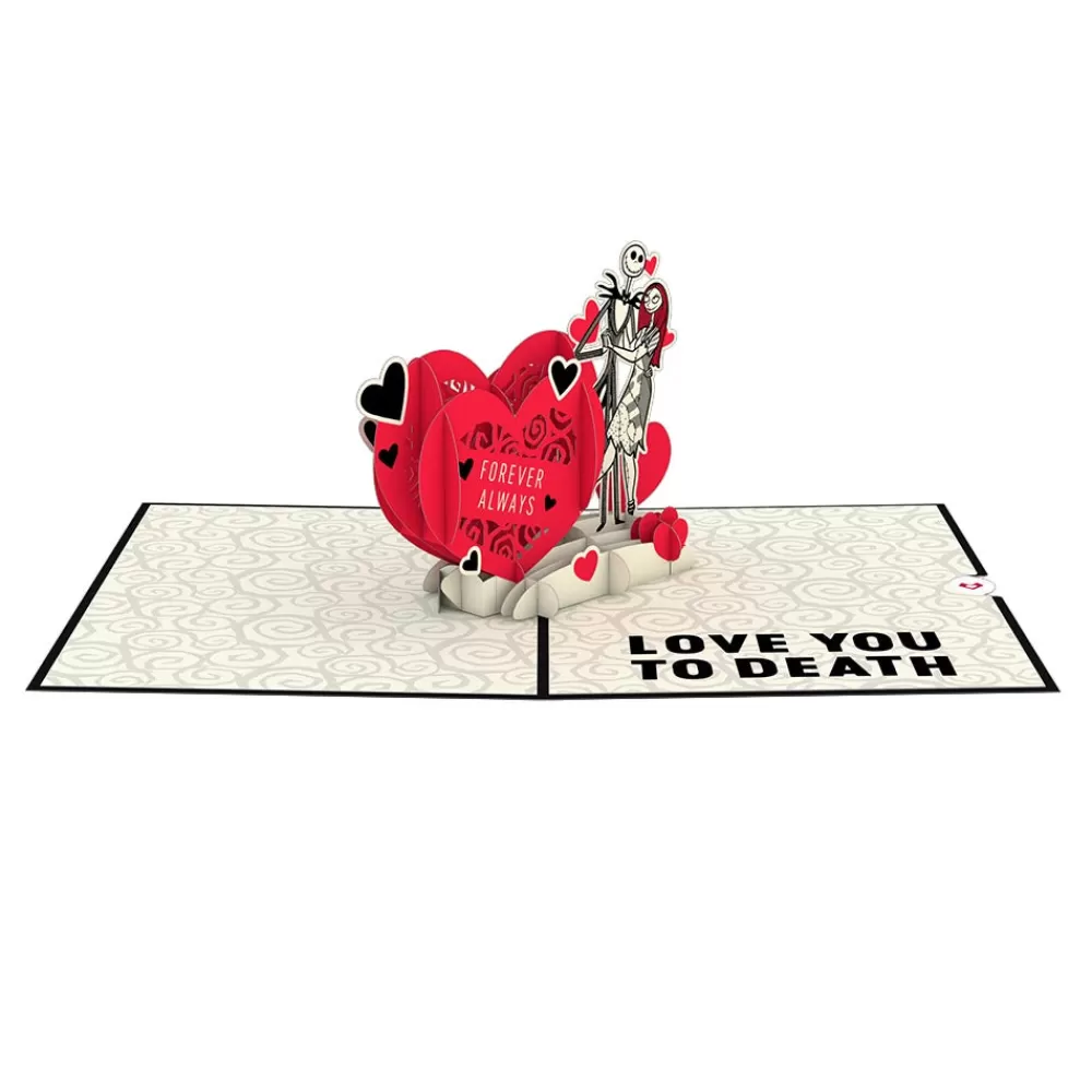 Lovepop Anniversary | Valentine'S Day 2/14 | Disney Tim Burton's The Nightmare Before Christmas Love You to Death Pop-Up Card