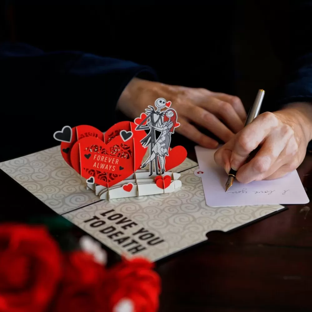 Lovepop Anniversary | Valentine'S Day 2/14 | Disney Tim Burton's The Nightmare Before Christmas Love You to Death Pop-Up Card