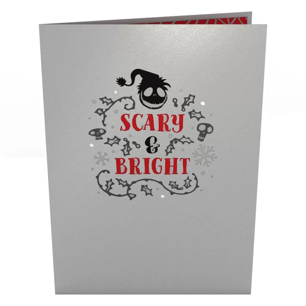 Lovepop Greeting Cards | Christmas 12/25 | Disney Tim Burton's The Nightmare Before Christmas Making Spirits Fright Pop-Up Card