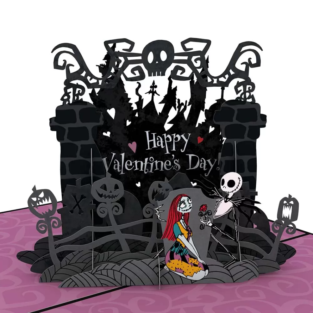 Lovepop Greeting Cards | Valentine'S Day 2/14 | Disney Tim Burton's The Nightmare Before Christmas Simply Meant to Be Pop-Up Card