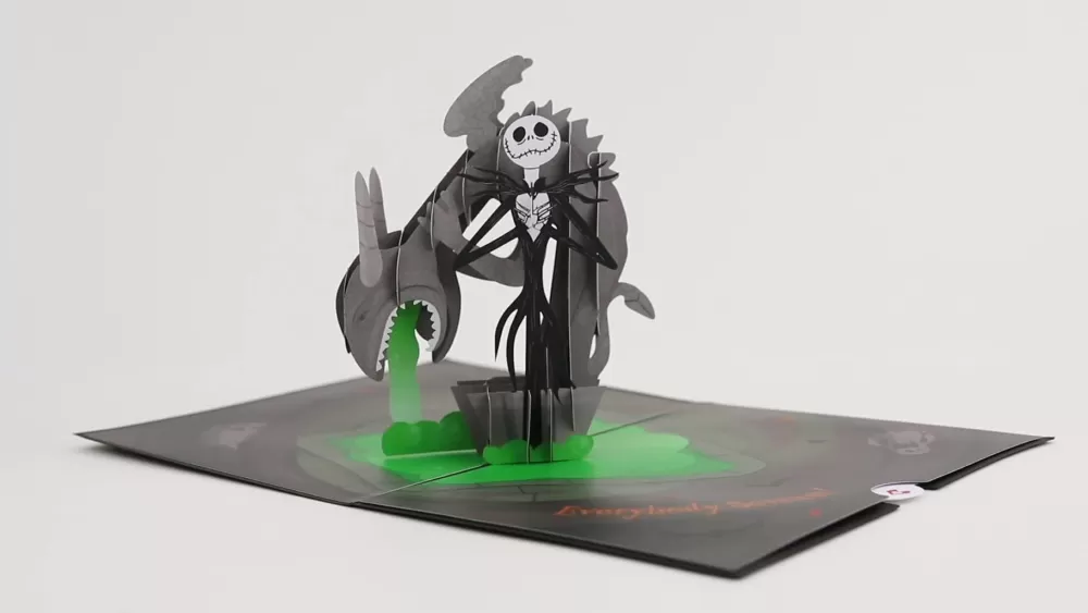 Lovepop Halloween 10/31 | Kids | Disney Tim Burton's The Nightmare Before Christmas This is Halloween Pop-Up Card