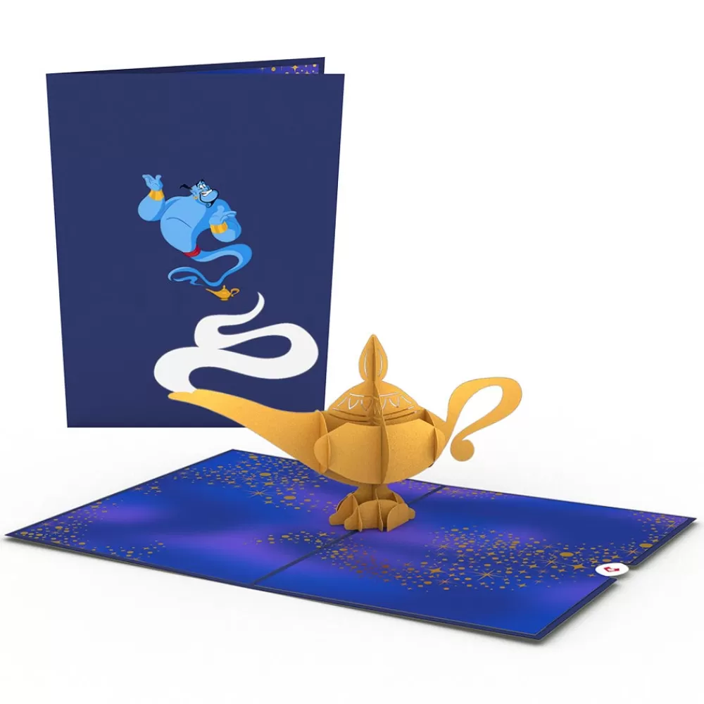 Lovepop Greeting Cards | Birthday | Disney's Aladdin Magic Lamp Pop-Up Card