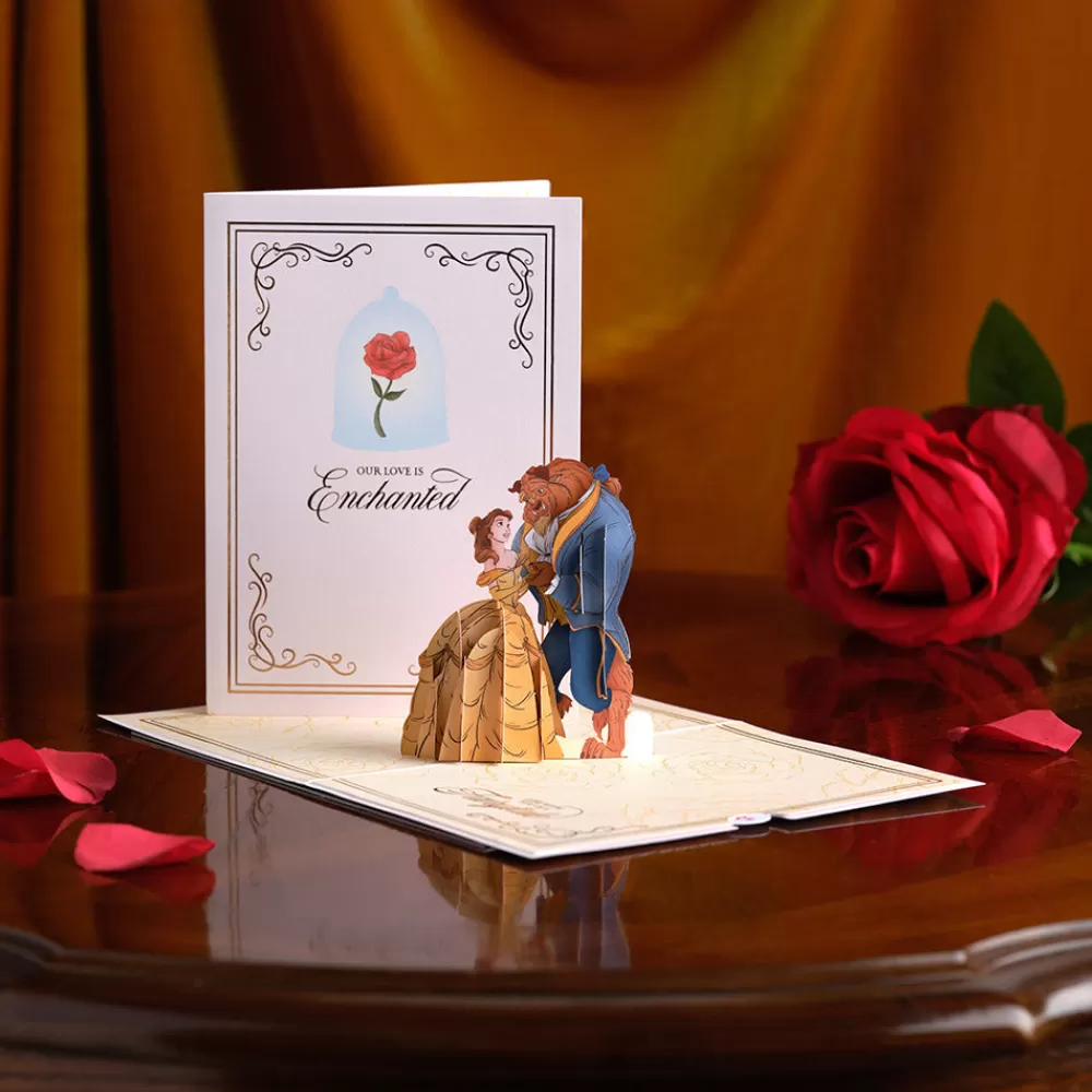 Lovepop Greeting Cards | Valentine'S Day 2/14 | Disney's Beauty and The Beast Enchanted Love Pop-Up Card