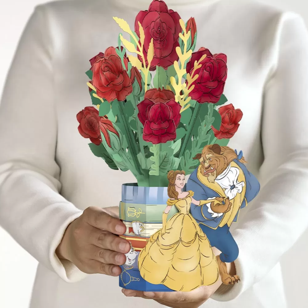 Lovepop Pop-Up Bouquets | Flower Buds | Disney's Beauty and The Beast Flower Buds Bouquet