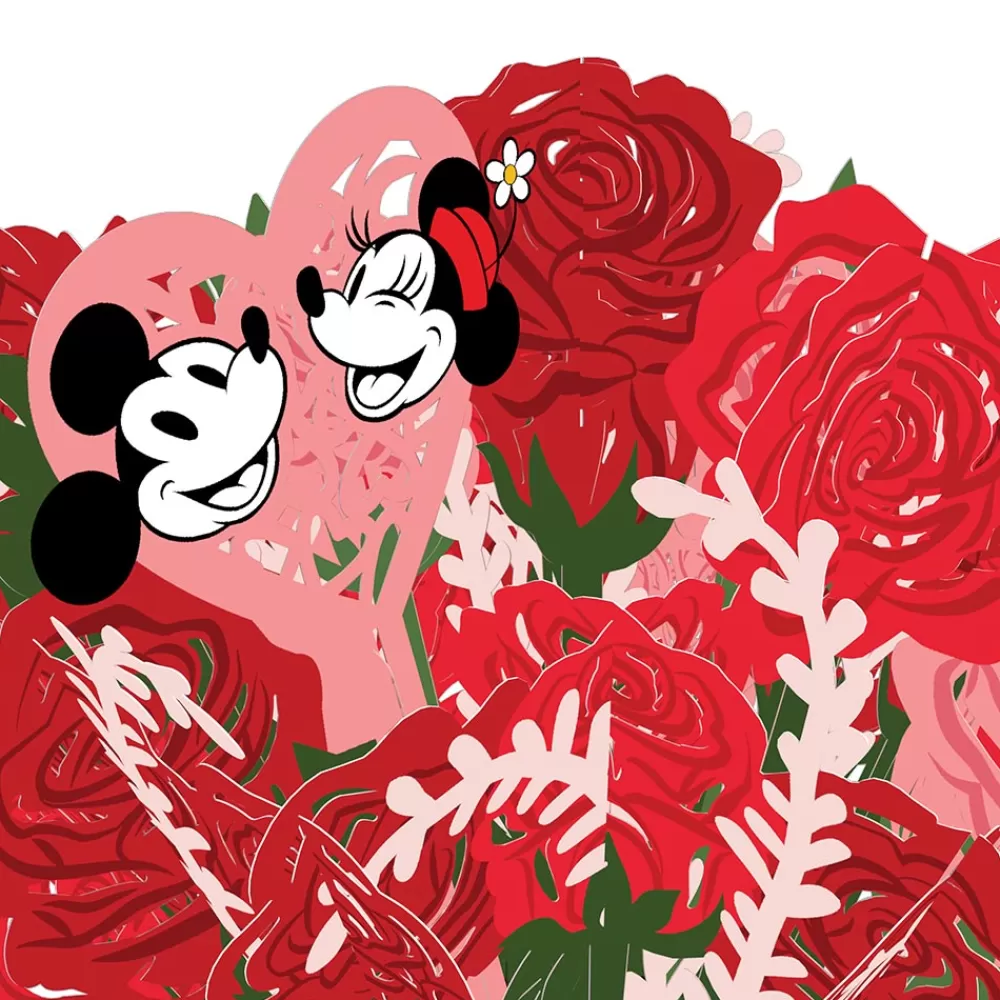 Lovepop Pop-Up Bouquets | Anniversary | Disney’s Mickey & Minnie: Be Mine Bouquet