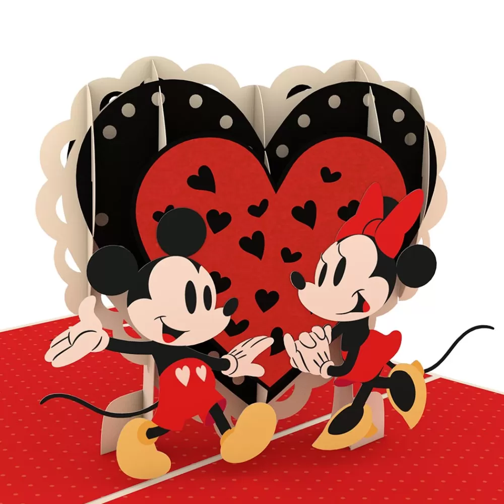 Lovepop Greeting Cards | Anniversary | Disney's Mickey & Minnie Everything is Better with You Pop-Up Card