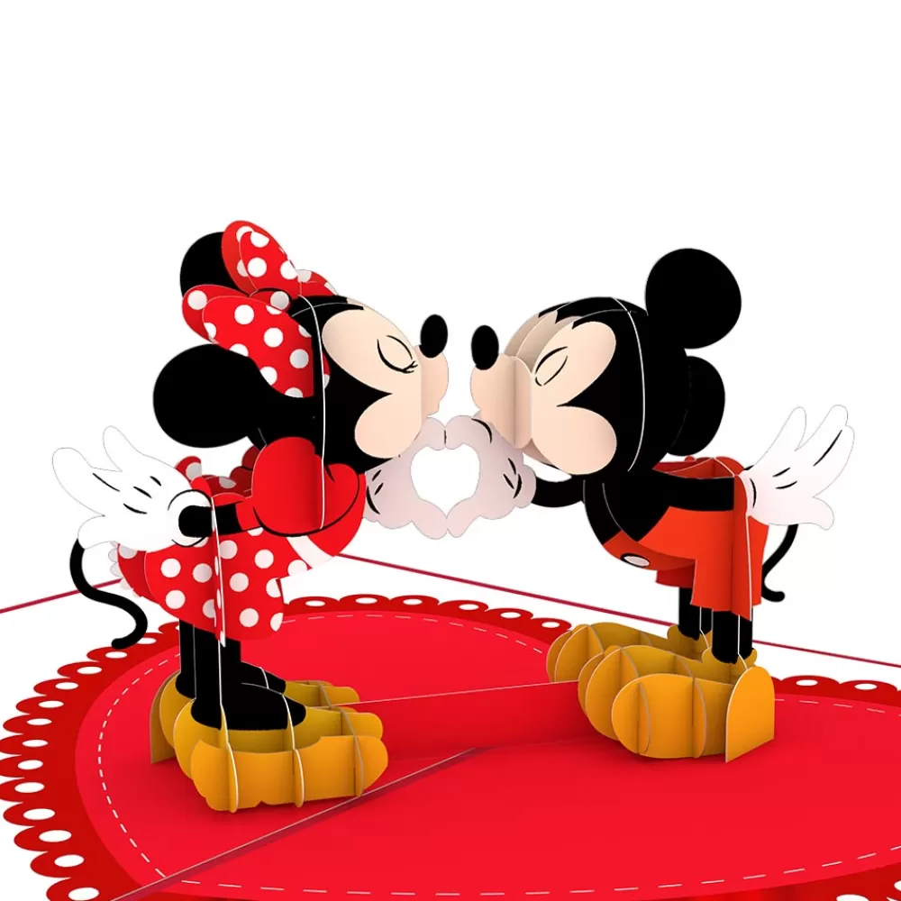 Lovepop Anniversary | Wedding | Disney's Mickey & Minnie Heart-to-Heart Pop-Up Card