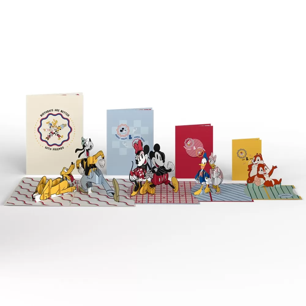 Lovepop Birthday | Disney | Disney’s Mickey and Friends Birthday 4-in-1 Nesting Card