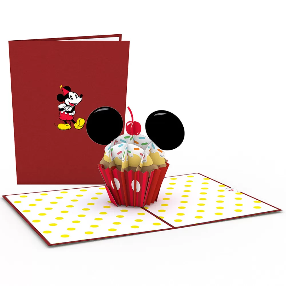 Lovepop Birthday | Kids | Disney's Mickey Mouse Birthday Cupcake Pop-Up Card