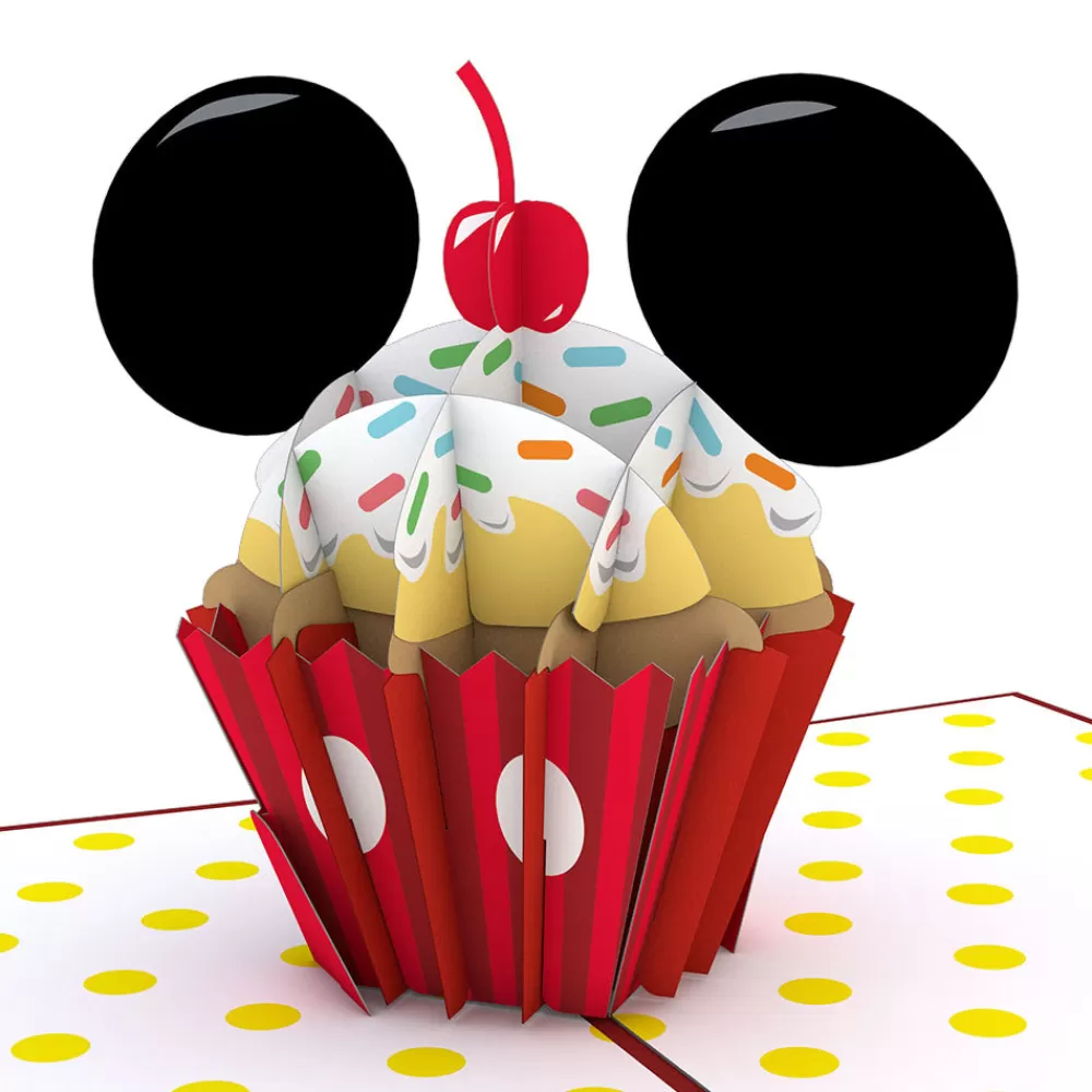 Lovepop Birthday | Kids | Disney's Mickey Mouse Birthday Cupcake Pop-Up Card