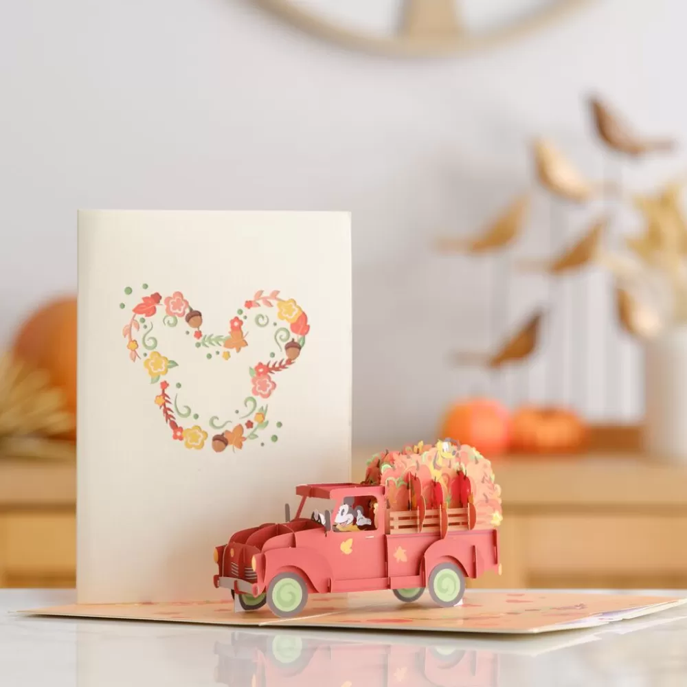 Lovepop Thanksgiving 11/27 | Kids | Disney's Mickey Mouse Festive Fall Greetings Pop-Up Card