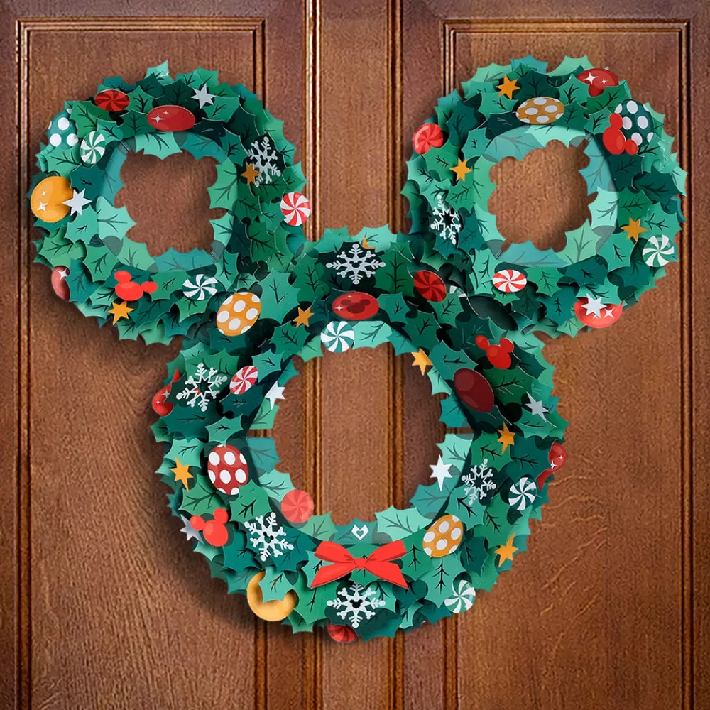 Lovepop Decor | Christmas 12/25 | Disney's Mickey Mouse Holiday Wreath