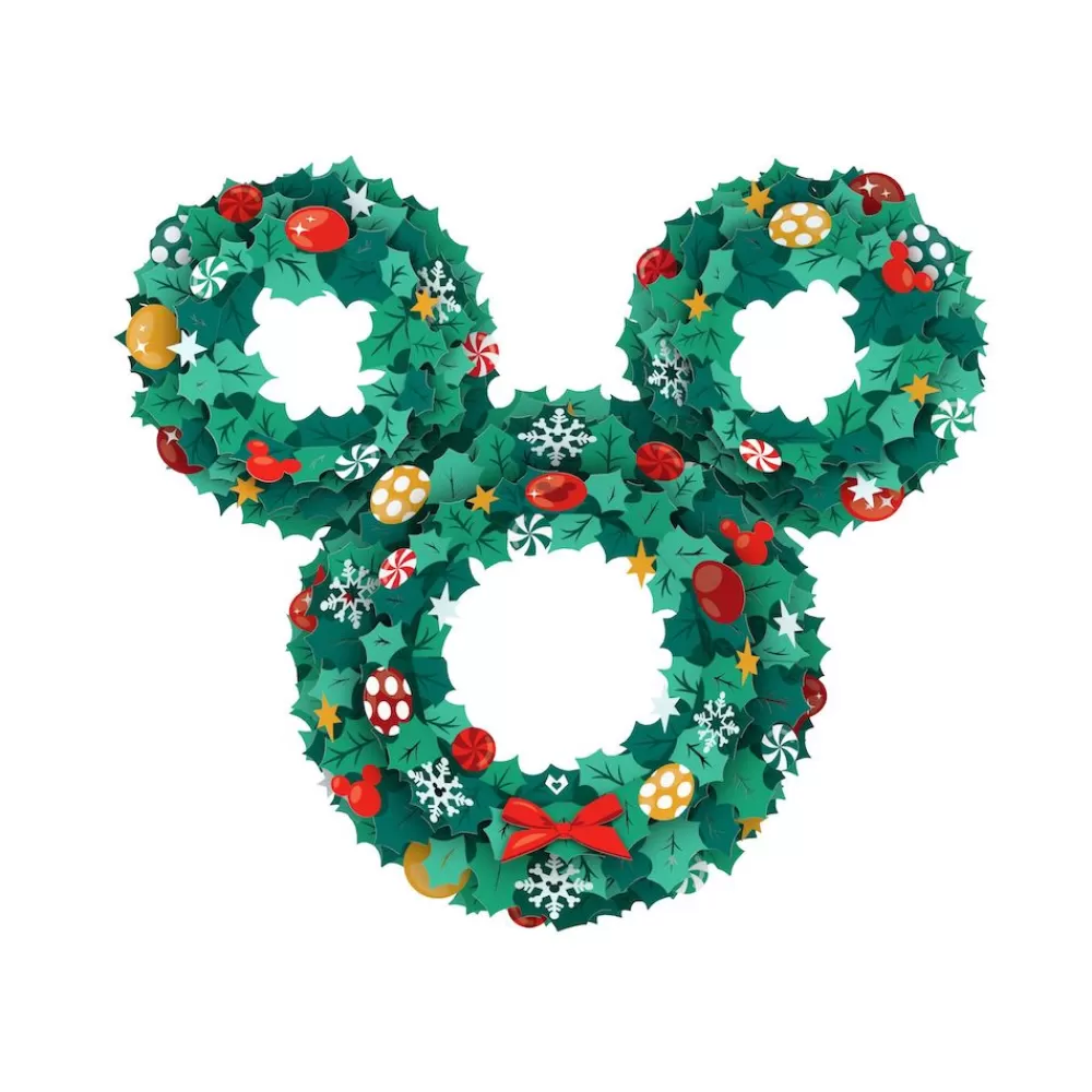 Lovepop Decor | Christmas 12/25 | Disney's Mickey Mouse Holiday Wreath