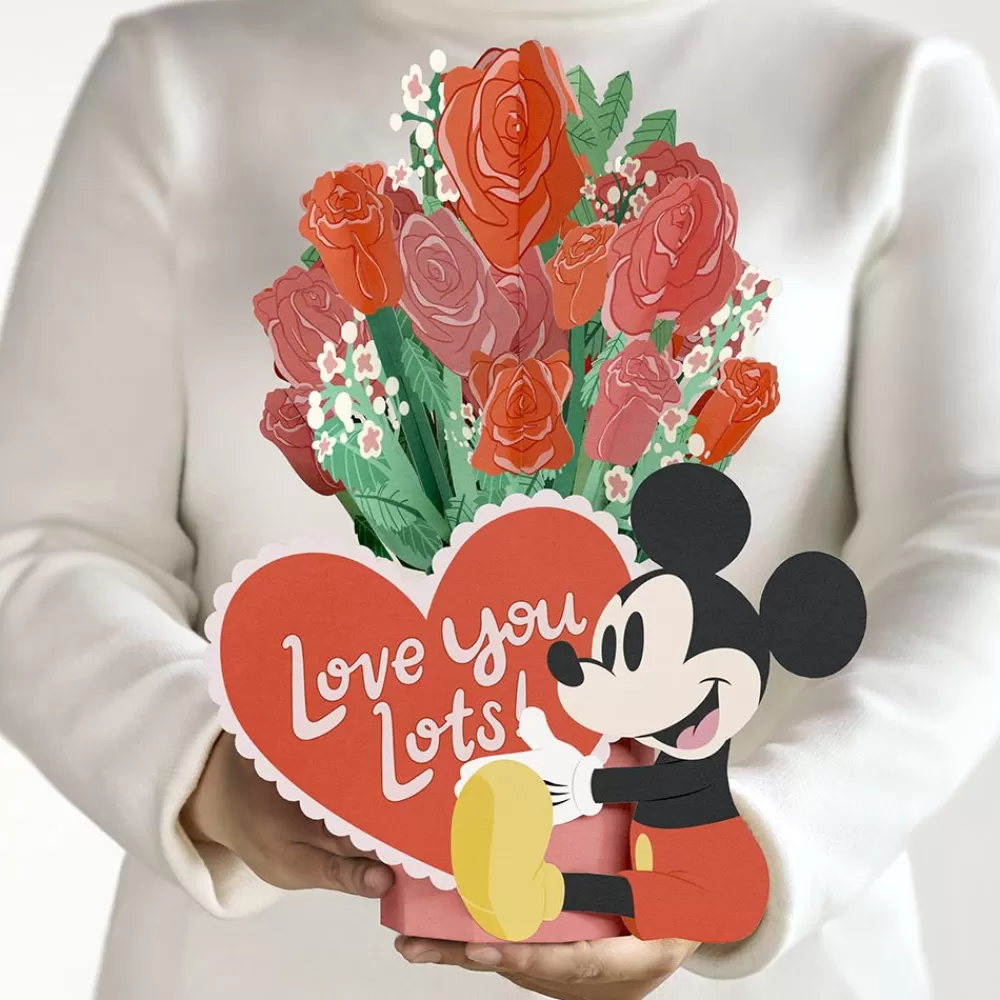 Lovepop Pop-Up Bouquets | Flower Buds | Disney's Mickey Mouse Love You Lots Flower Buds Bouquet