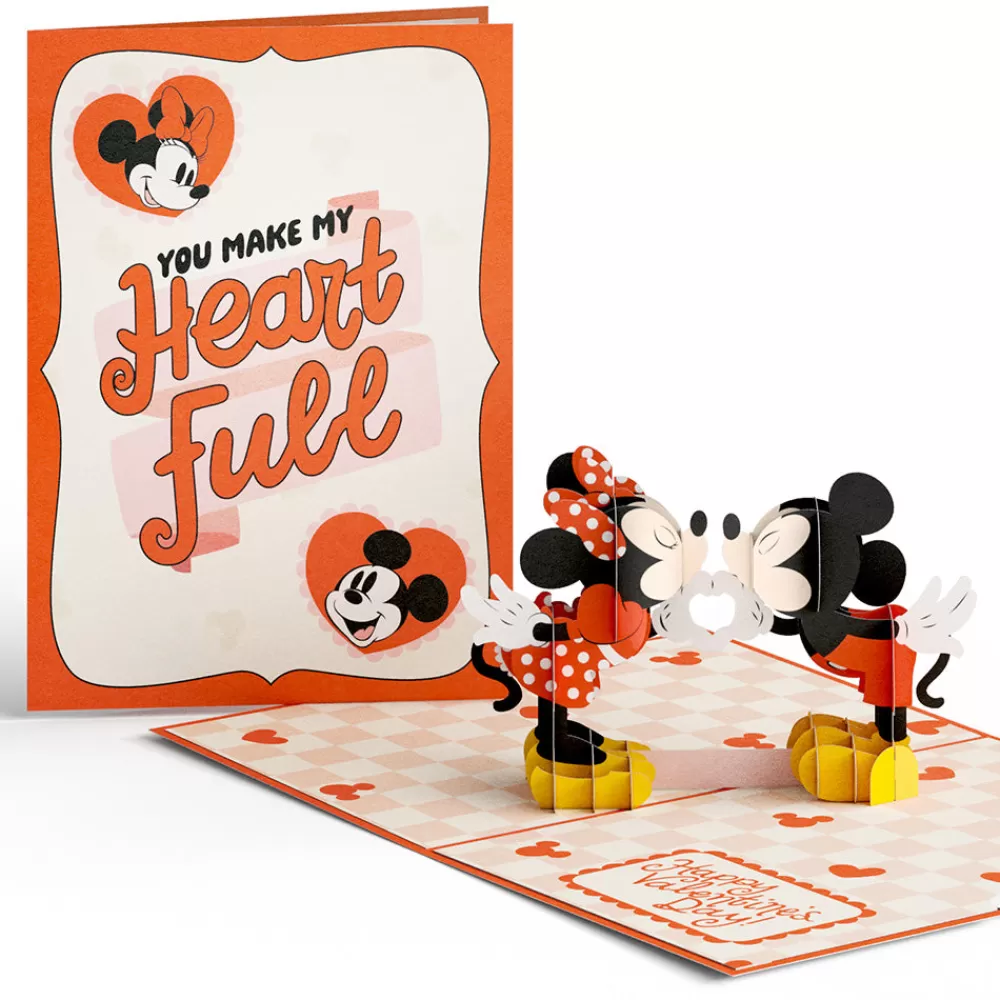 Lovepop Pop-Up Bouquets | Card & Gift Bundles | Disney’s Mickey Mouse Love You Lots Pop-Up Card & Flower Buds Bouquet Bundle