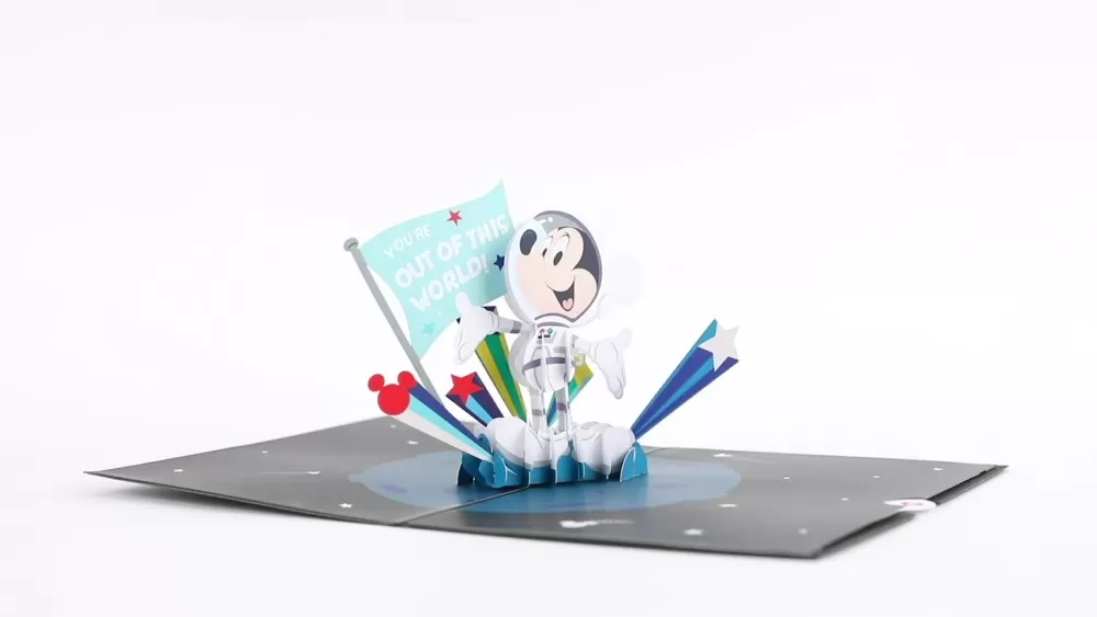 Lovepop Father'S Day 6/15 | Dad | Disney's Mickey Mouse: Out of This World Dad Pop-Up Card