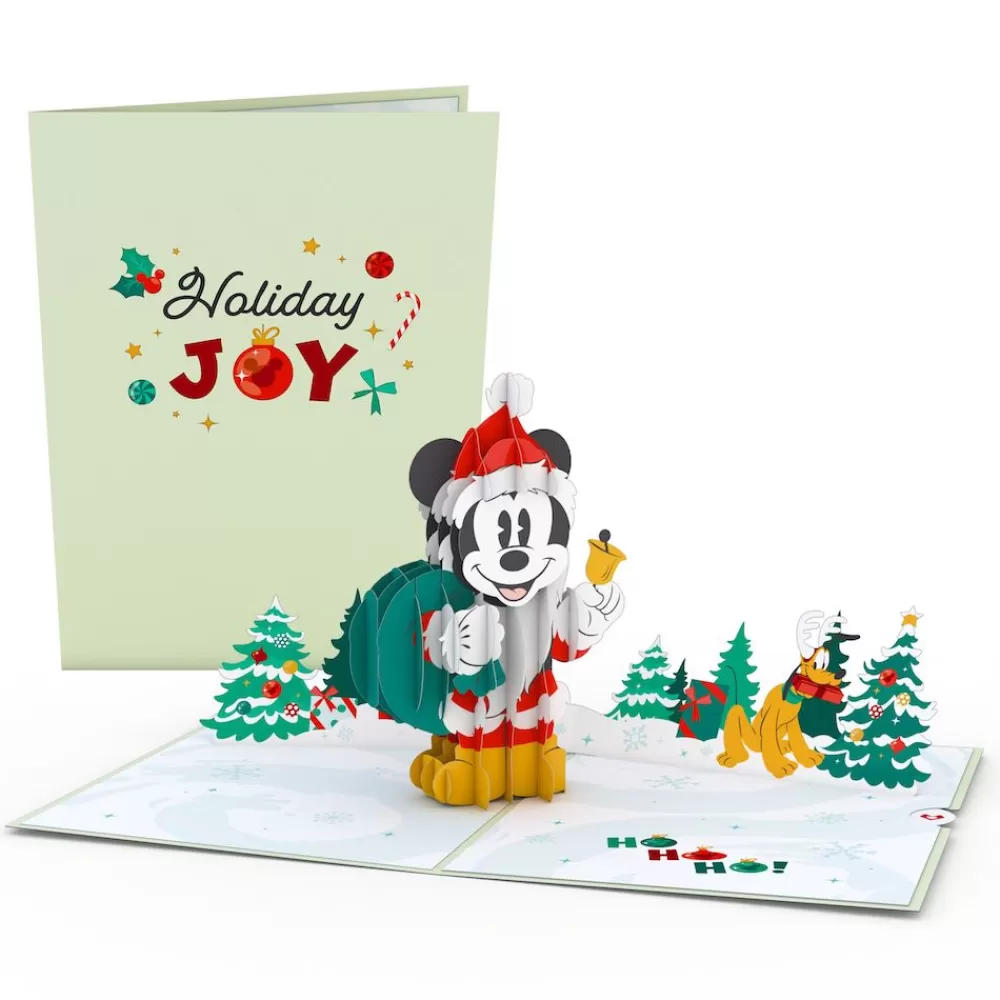 Lovepop Greeting Cards | Christmas 12/25 | Disney's Mickey Mouse Santa Pop-Up Card