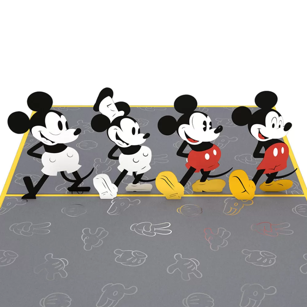 Lovepop Just Because | Kids | Disney's Mickey Through the Years Pop-Up Card