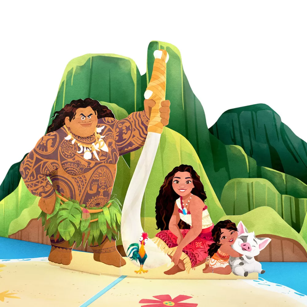 Lovepop Greeting Cards | Birthday | Disney's Moana 2 Epic Birthday Pop-Up Card