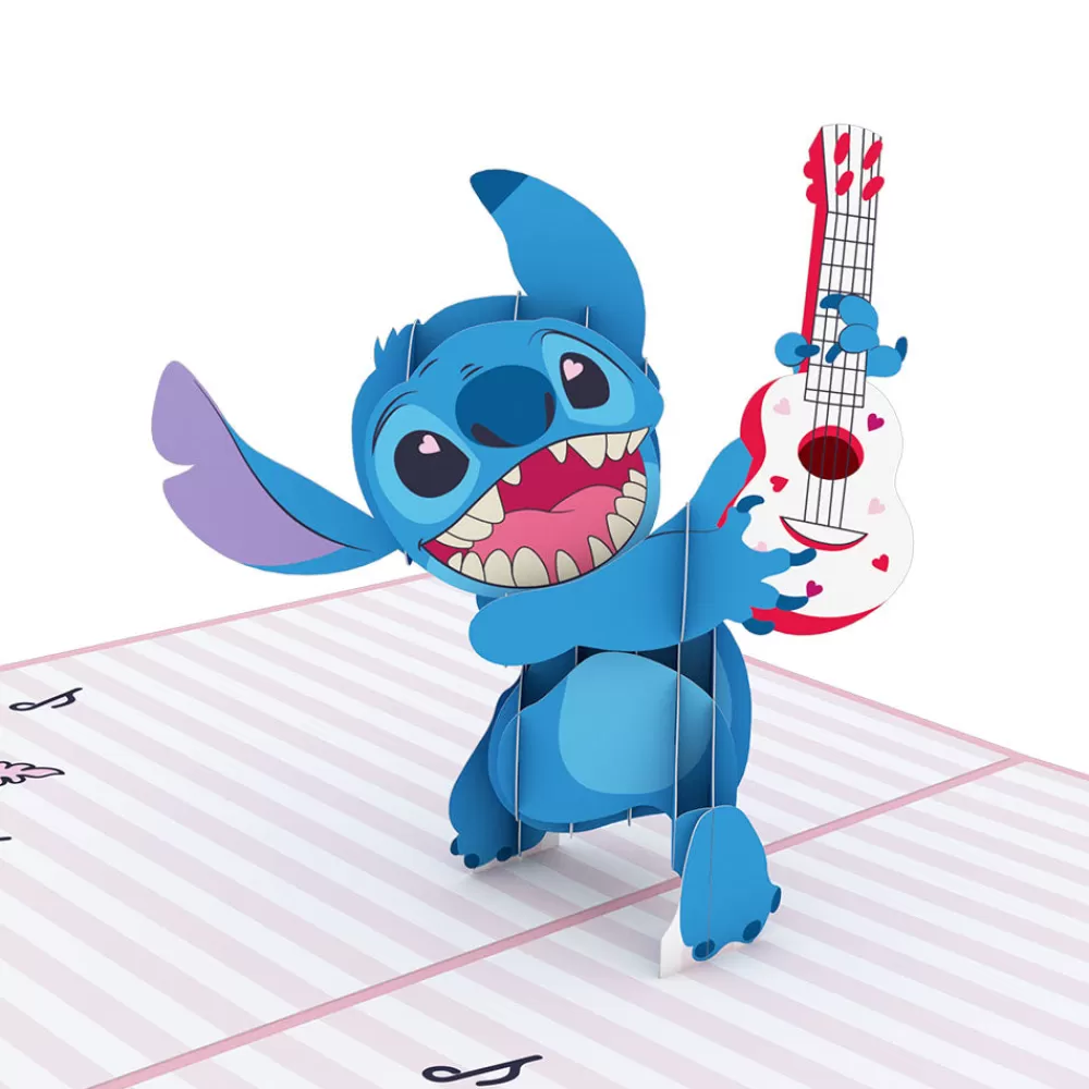 Lovepop Valentine'S Day 2/14 | Kids | Disney's Stitch Rockin' Valentine Pop-Up Card