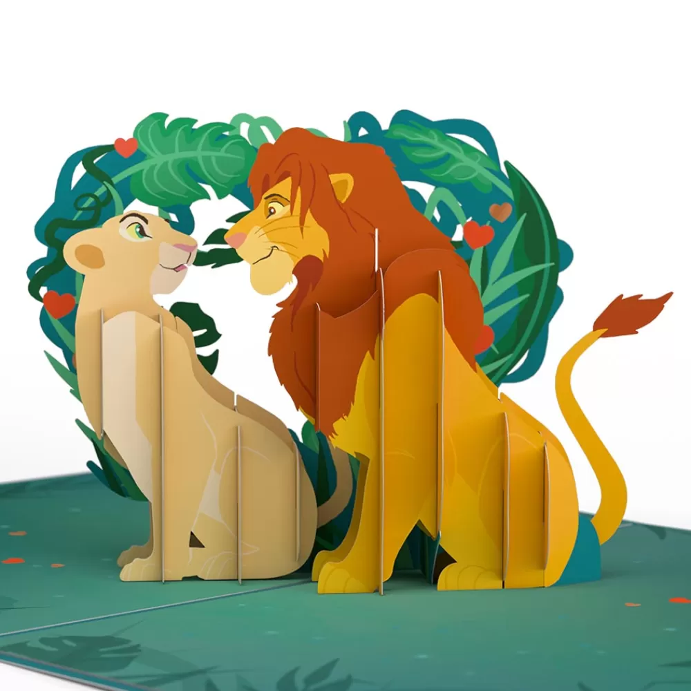 Lovepop Anniversary | Valentine'S Day 2/14 | Disney's The Lion King Feel The Love Pop-Up Card