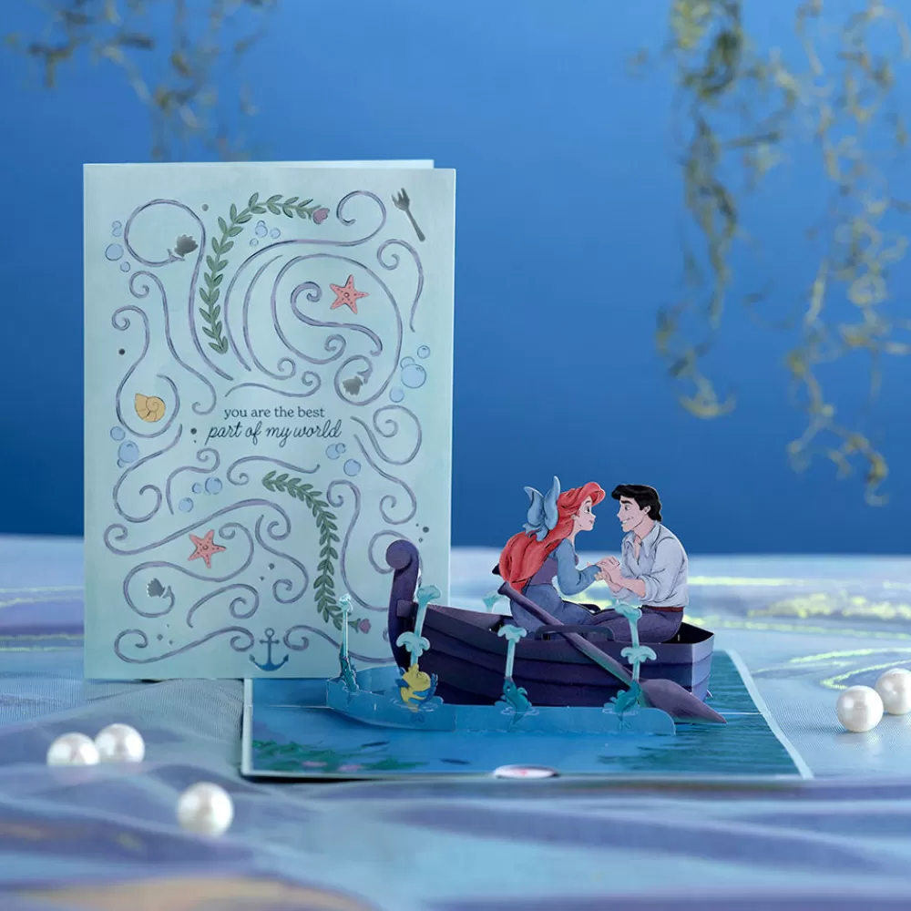 Lovepop Anniversary | Valentine'S Day 2/14 | Disney's The Little Mermaid Ariel & Prince Eric Pop-Up Card