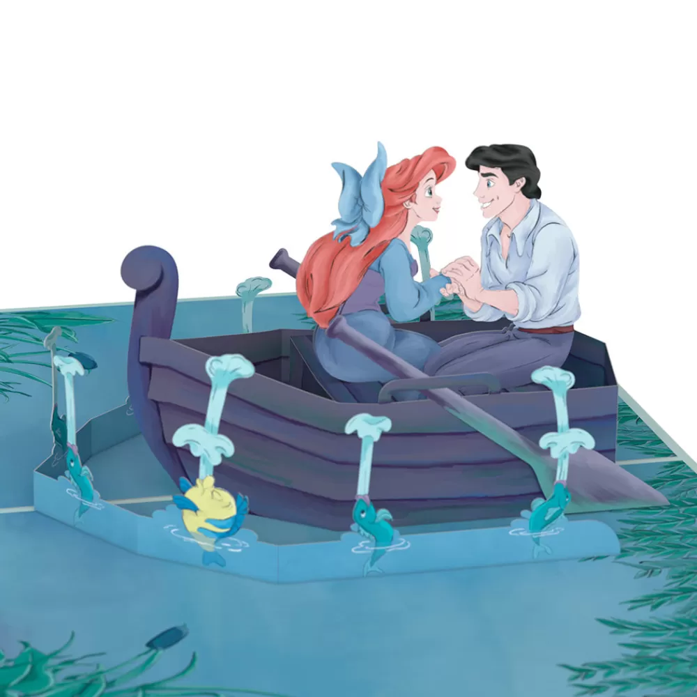 Lovepop Anniversary | Valentine'S Day 2/14 | Disney's The Little Mermaid Ariel & Prince Eric Pop-Up Card