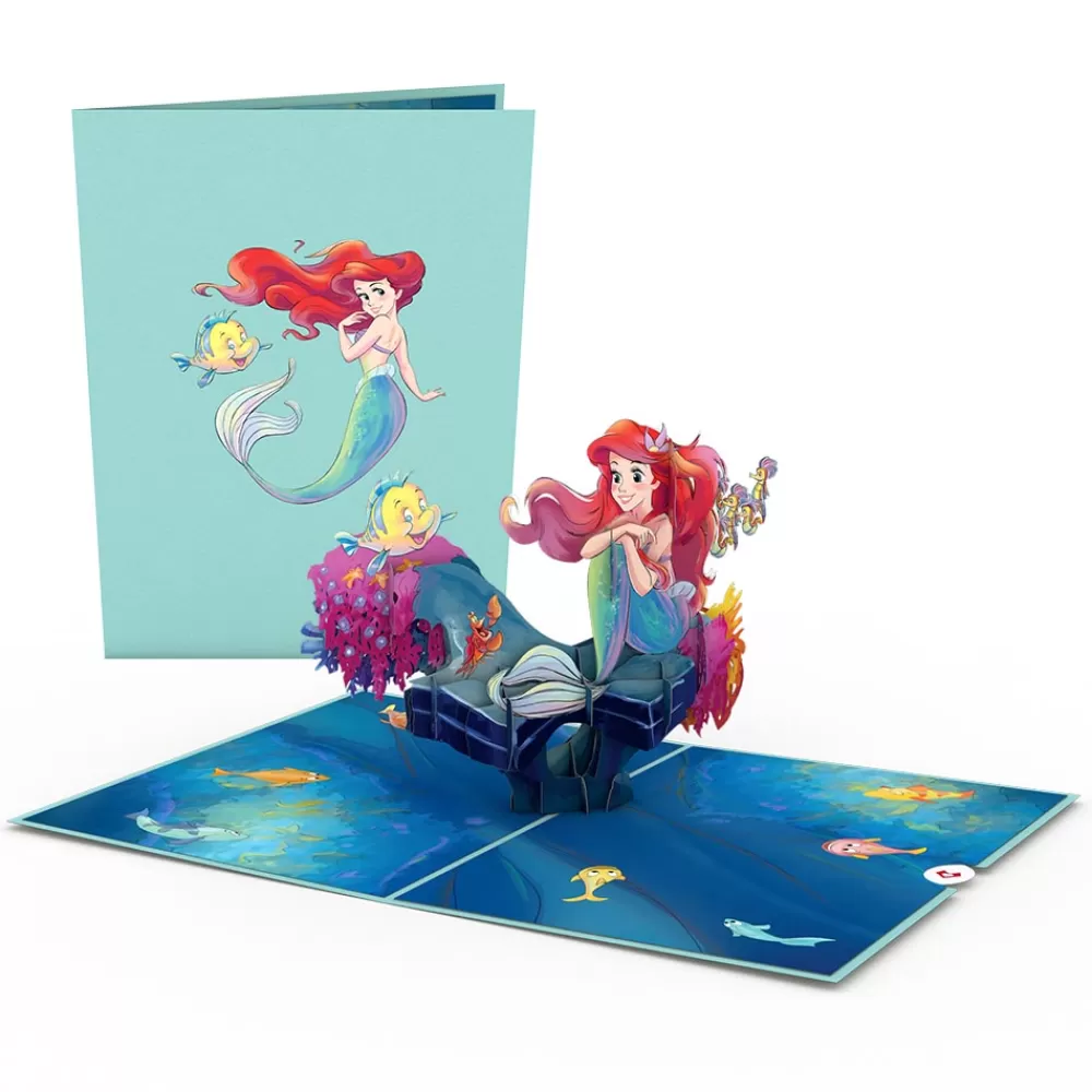 Lovepop Birthday | Just Because | Disney's The Little Mermaid Pop-Up Card