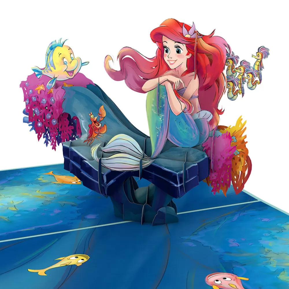 Lovepop Birthday | Just Because | Disney's The Little Mermaid Pop-Up Card