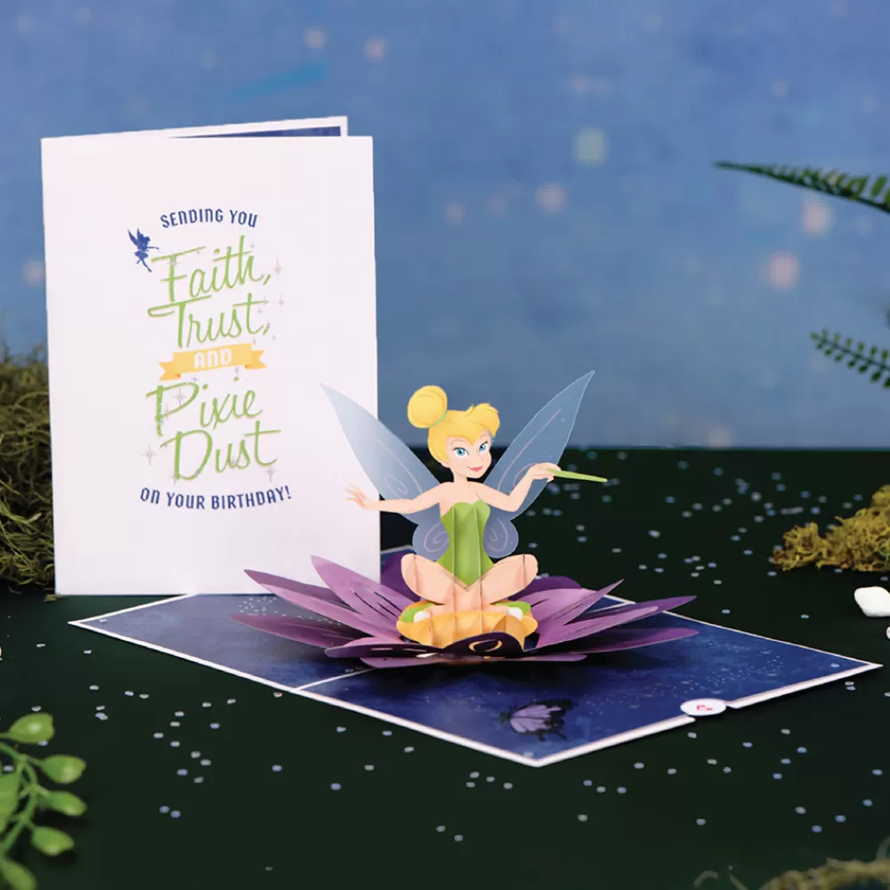 Lovepop Greeting Cards | Birthday | Disney's Tinker Bell Pixie Dust Birthday Pop-Up Card