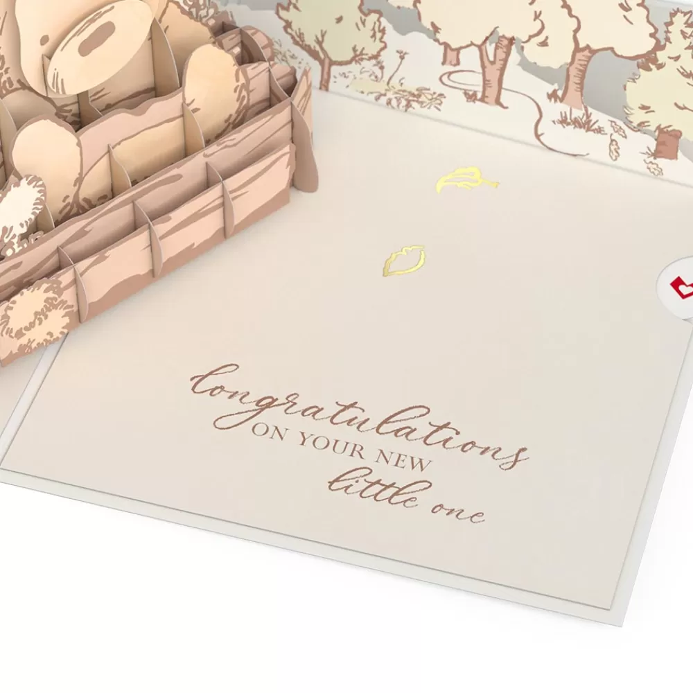 Lovepop Baby | Disney | Disney's Winnie the Pooh New Baby Pop-Up Card