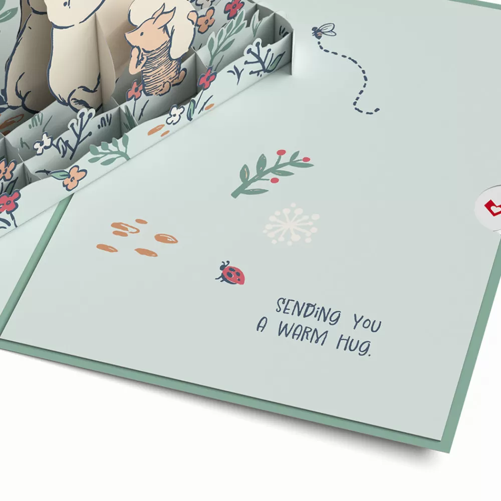 Lovepop Greeting Cards | Sympathy | Disney’s Winnie the Pooh Thinking of You Pop-Up Card