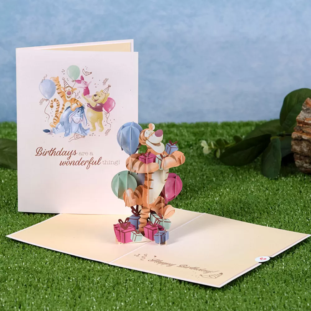 Lovepop Greeting Cards | Birthday | Disney's Winnie The Pooh Tigger Wonderful Birthday Pop-Up Card