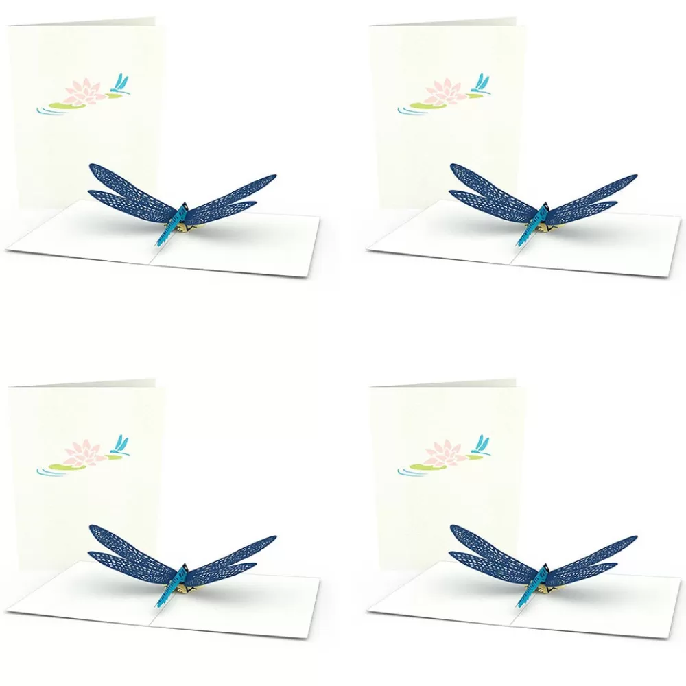 Lovepop Notecards | Just Because | Dragonfly Notecards (4-Pack)