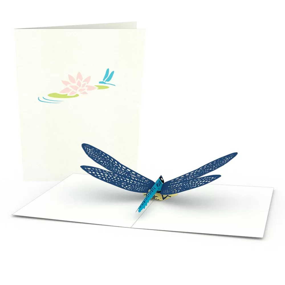 Lovepop Notecards | Just Because | Dragonfly Notecards (4-Pack)