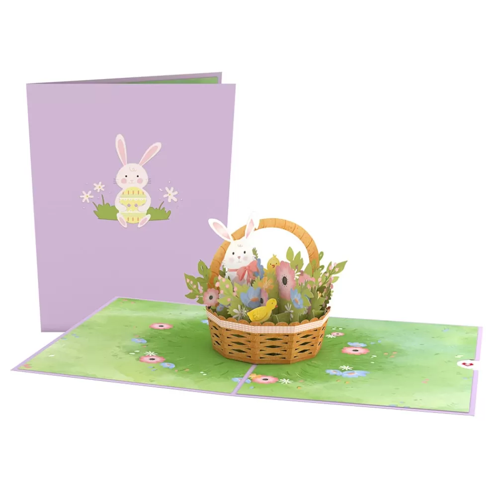 Lovepop Greeting Cards | Easter 4/20 | Easter Bunny Basket Pop-Up Card