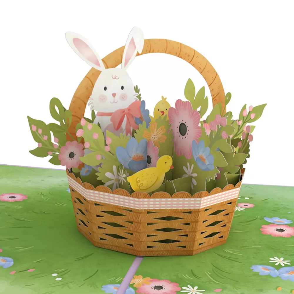 Lovepop Greeting Cards | Easter 4/20 | Easter Bunny Basket Pop-Up Card