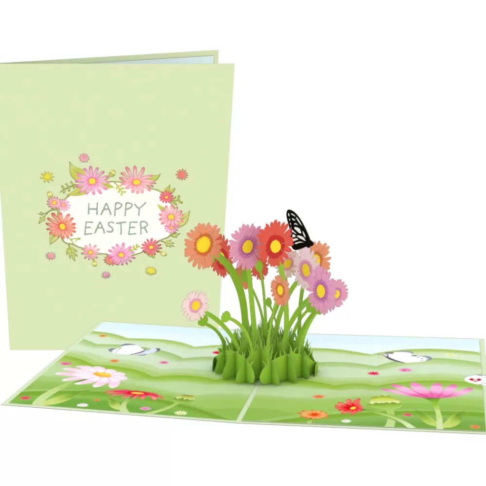 Lovepop Greeting Cards | Easter 4/20 | Easter Daisy Patch Pop-Up Card