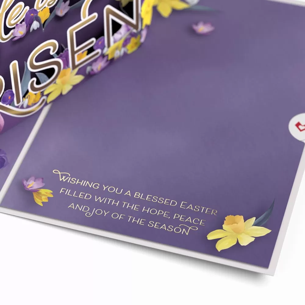 Lovepop Greeting Cards | Religious | Easter He is Risen Pop-Up Card