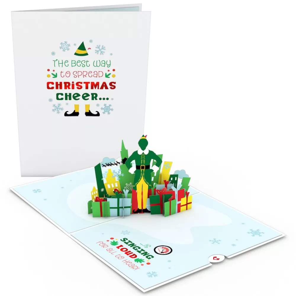 Lovepop Christmas 12/25 | Elf Christmas Cheer Pop-Up Card