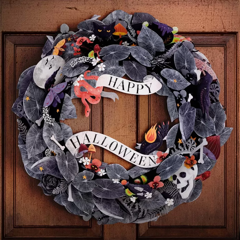 Lovepop Decor | Halloween 10/31 | Enchantingly Eerie Halloween Wreath