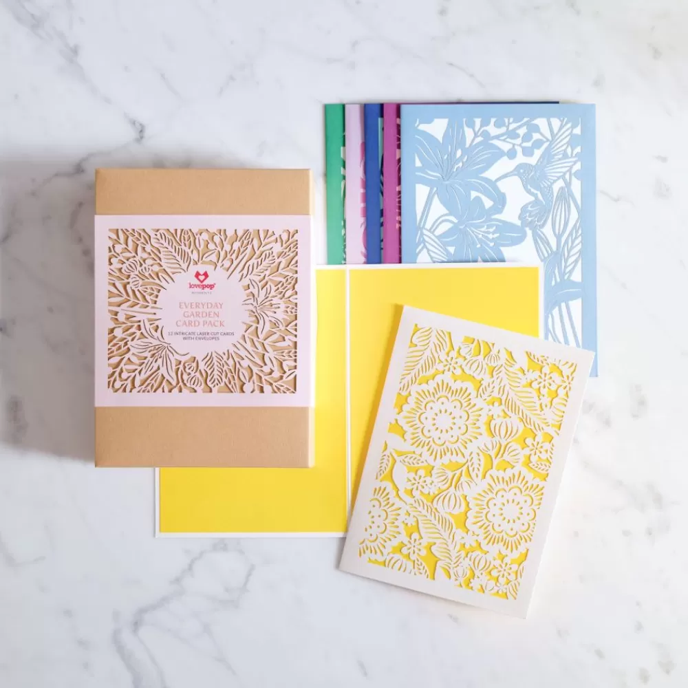 Lovepop Value Packs | Notecards | Everyday Garden Pack (Assorted 12-Pack): Moments™ Card