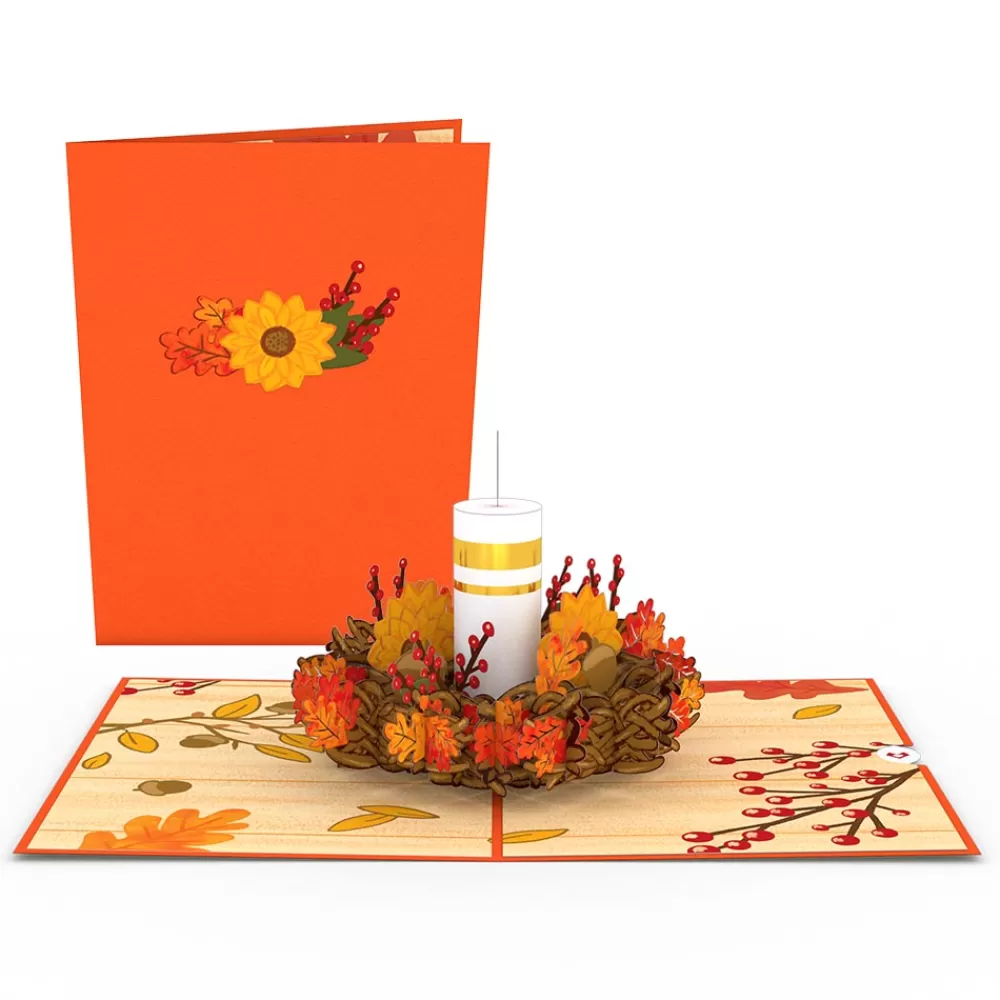 Lovepop Greeting Cards | Thanksgiving 11/27 | Fall Candle Pop-Up Card