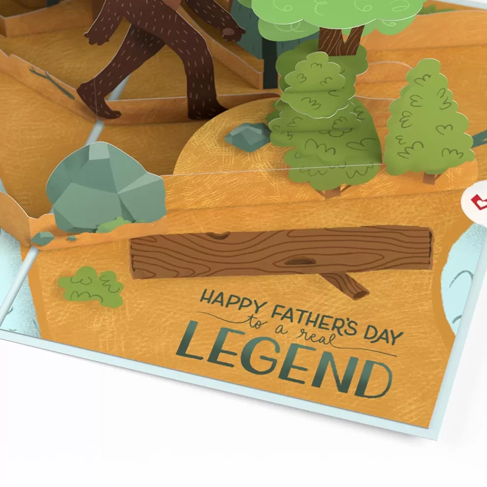 Lovepop Father'S Day 6/15 | Dad | Father's Day Bigfoot Legend Pop-Up Card