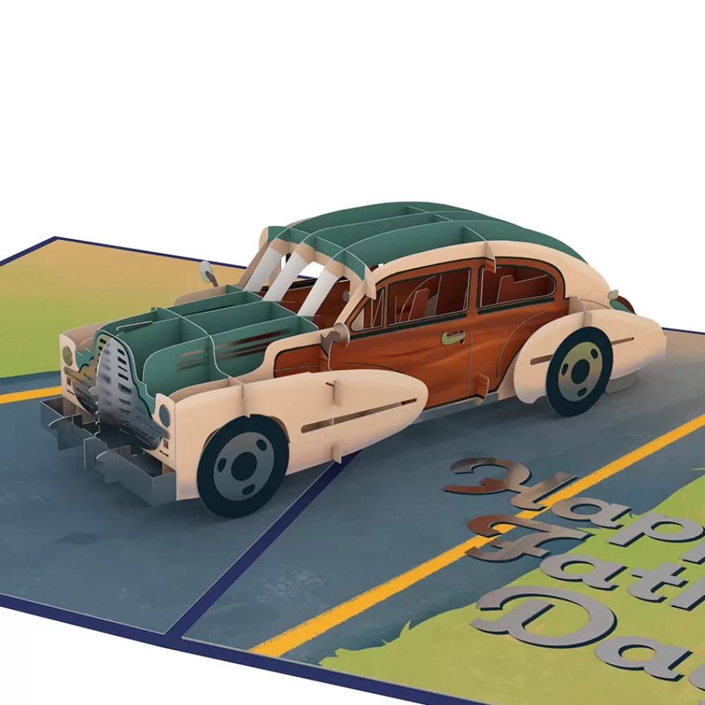 Lovepop Father'S Day 6/15 | Dad | Father’s Day Classic Car Pop-Up Card