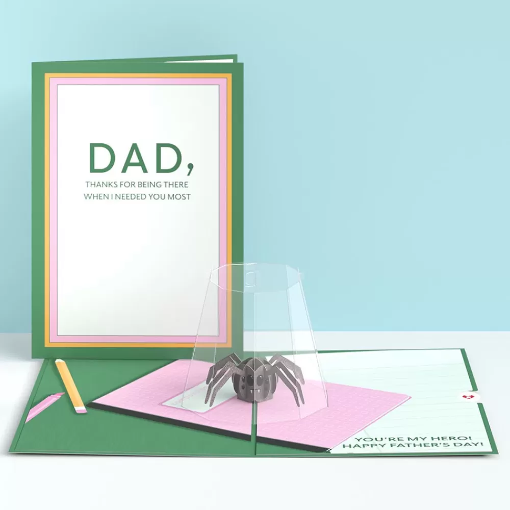 Lovepop Father'S Day 6/15 | Dad | Father's Day Spider Hero Pop-Up Card