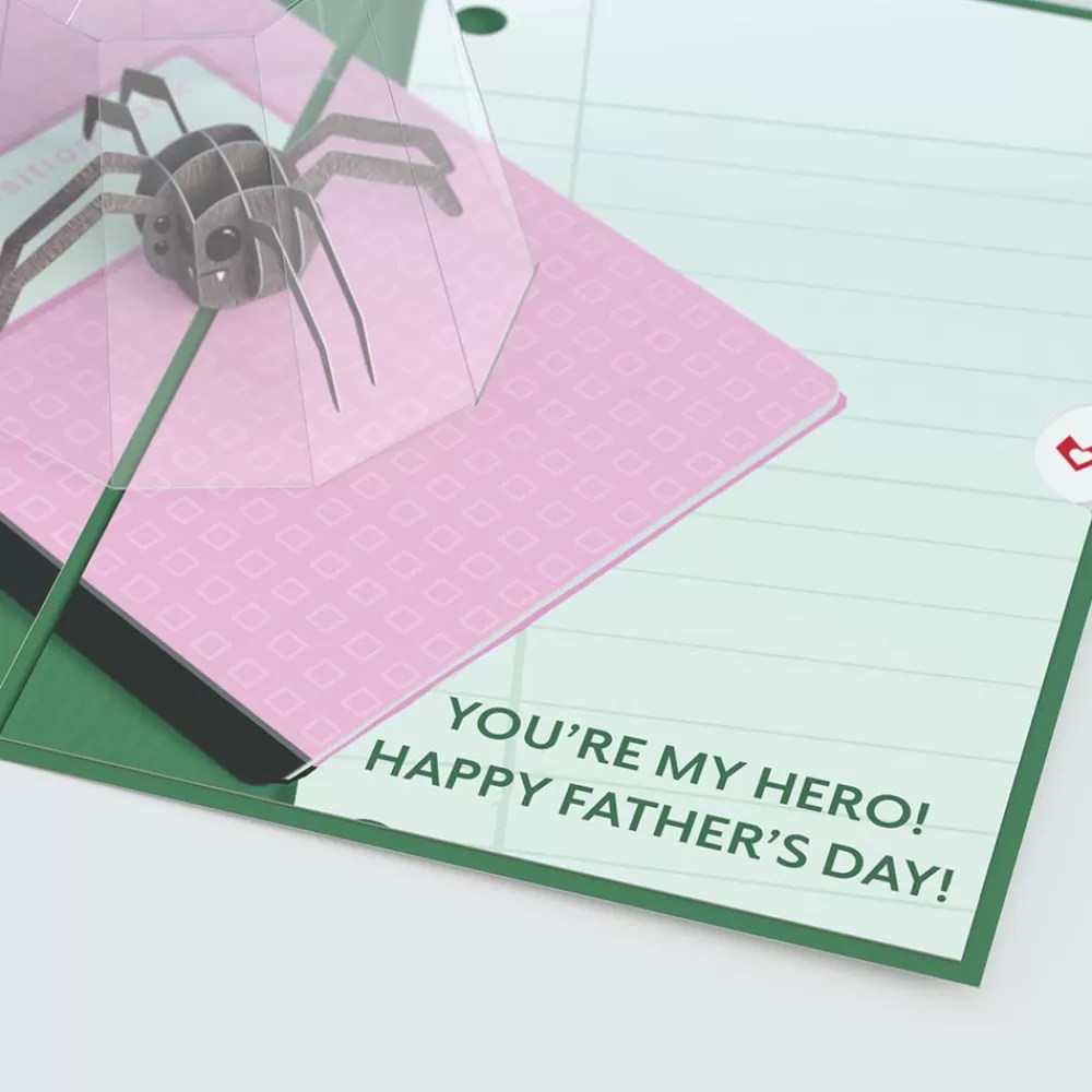 Lovepop Father'S Day 6/15 | Dad | Father's Day Spider Hero Pop-Up Card