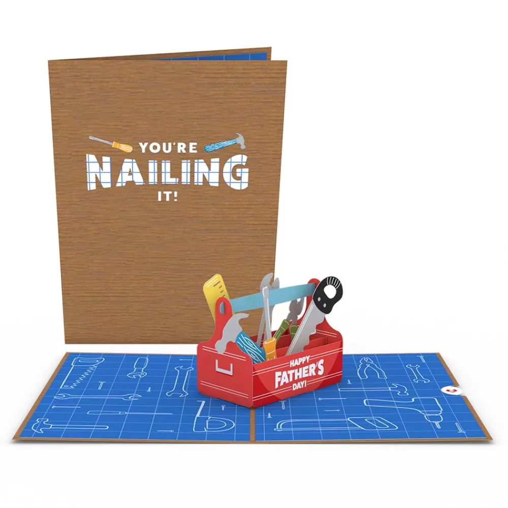 Lovepop Father'S Day 6/15 | Dad | Father's Day Toolbox Pop-Up Card