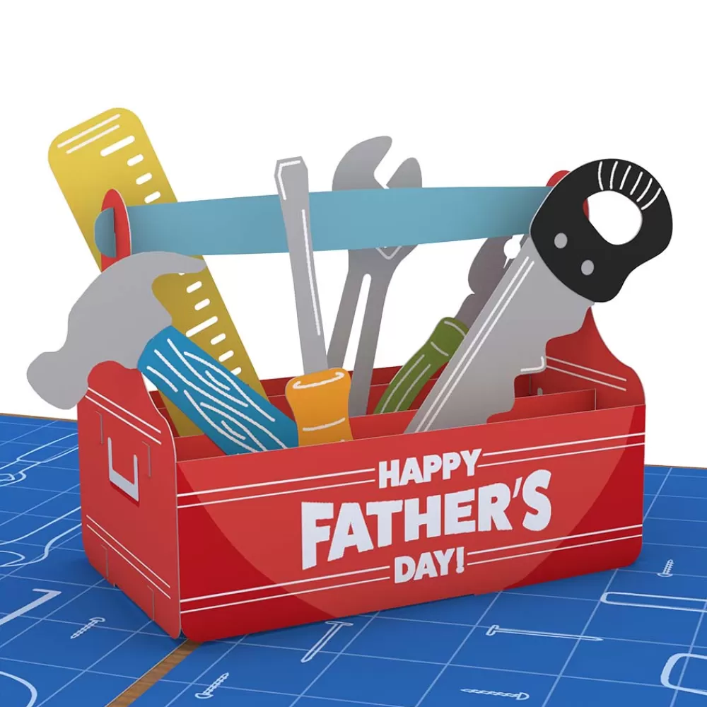 Lovepop Father'S Day 6/15 | Dad | Father's Day Toolbox Pop-Up Card