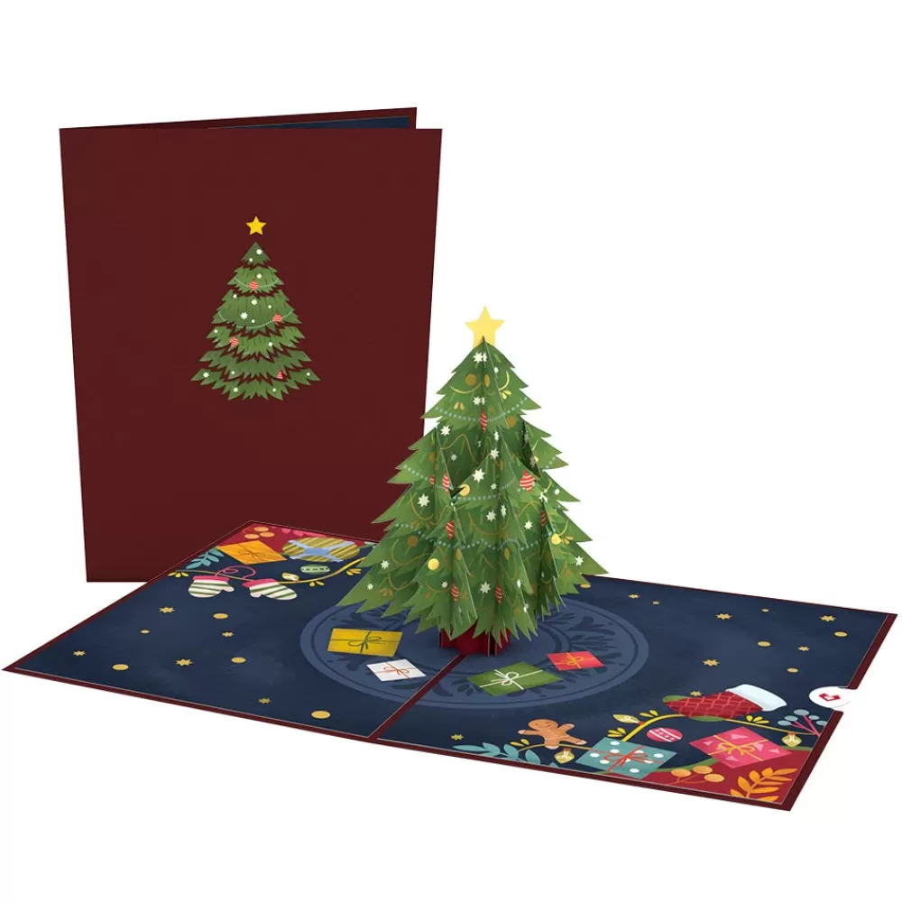 Lovepop Christmas 12/25 | Festive Christmas Tree Pop-Up Card